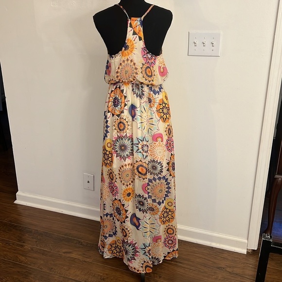 Cals Maxi Lightweight Sheer Flowy Dress , Sz. S. - Picture 6 of 13